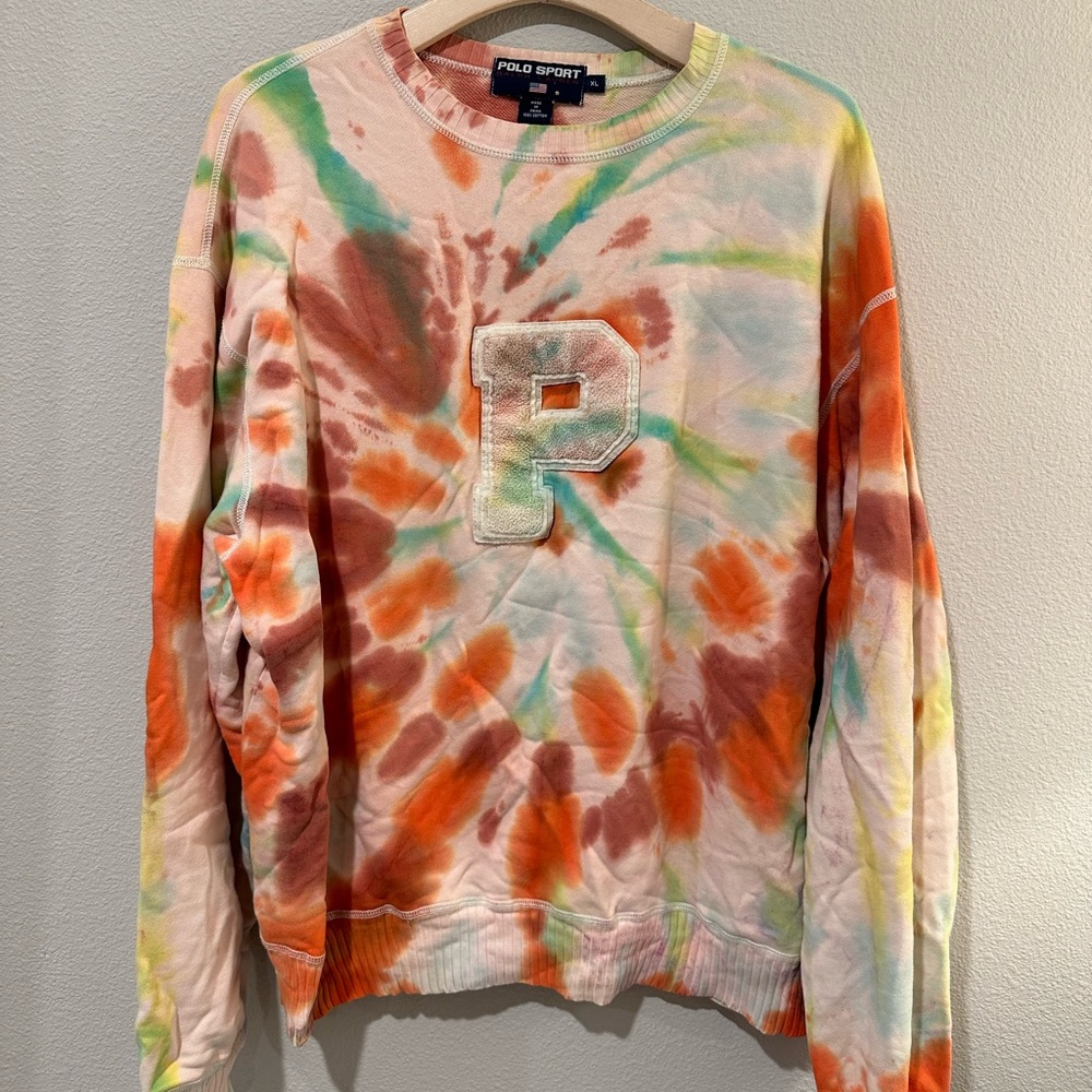 Vintage polo sweatshirt